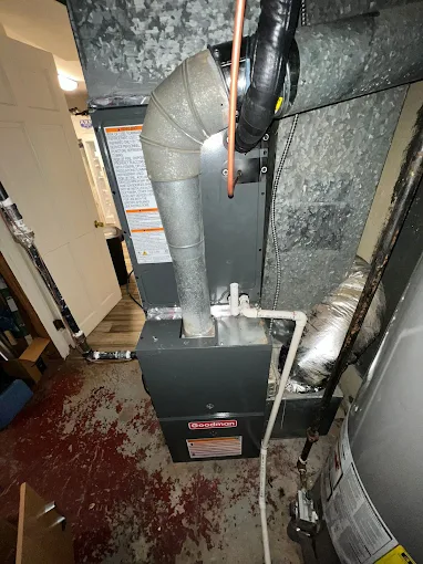 Franklin Heating Cooling and Refrigeration furnace and ductwork installation for HVAC contractor services in Baltimore, OH. HVAC contractor near me.