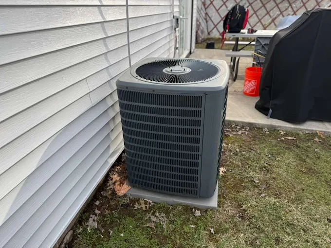 Franklin Heating Cooling and Refrigeration residential outdoor air-conditioning equipment for HVAC contractor services in Upper Arlington, OH. HVAC contractor near me.