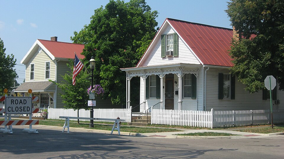 North High Street Historic District in Canal Winchester, Ohio